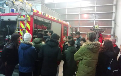 Visita al Parque de Bomberos de Alcorcón para saber cómo actuar ante un incendio