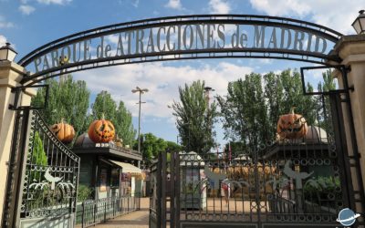 Al Parque de atracciones con mascarillas terroríficas